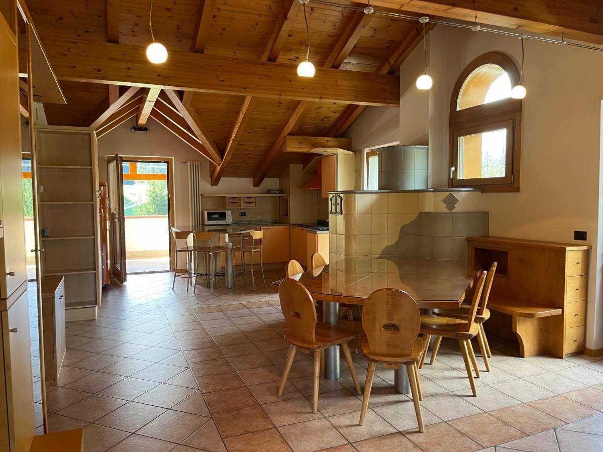 Апартаменты Attico In Legno Ad Андало Экстерьер фото