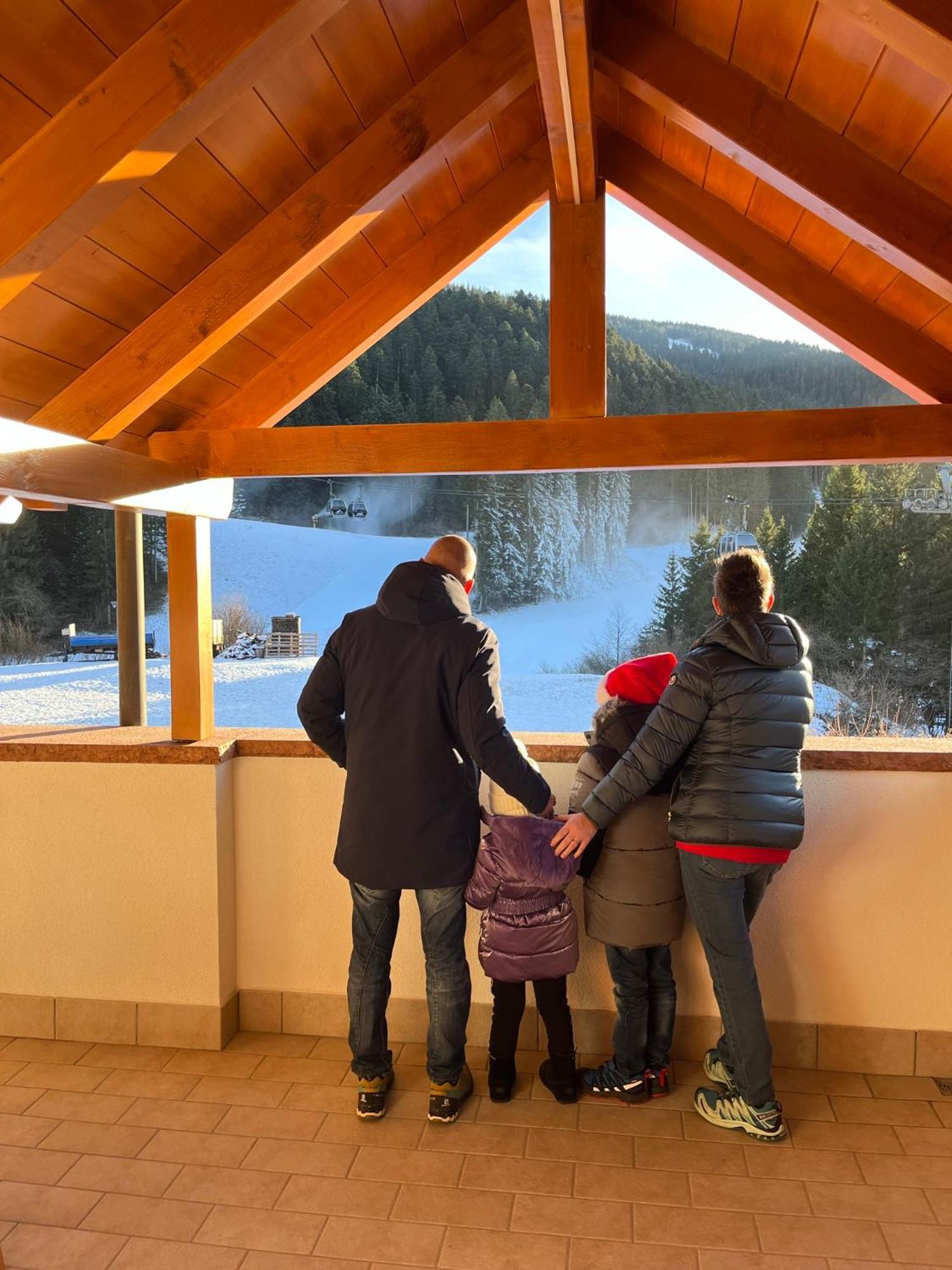 Апартаменты Attico In Legno Ad Андало Экстерьер фото